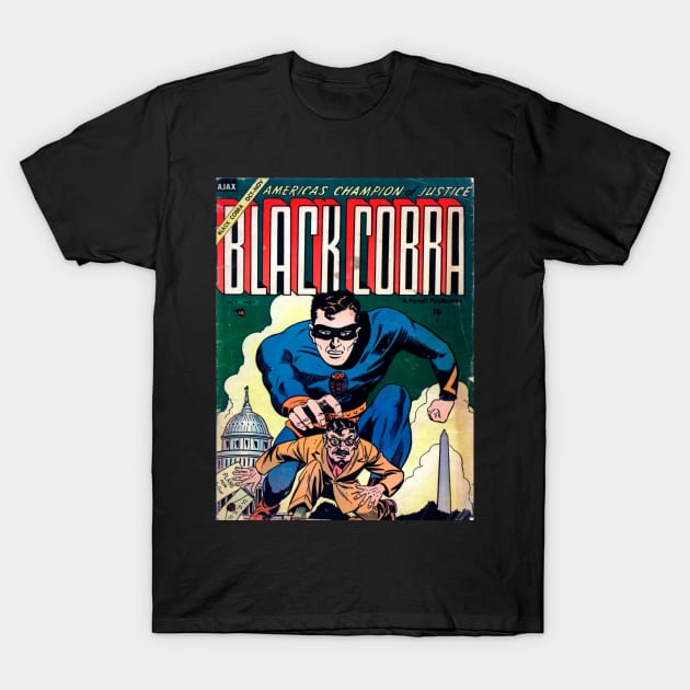 Black Cobra T-Shirt by LordDanix